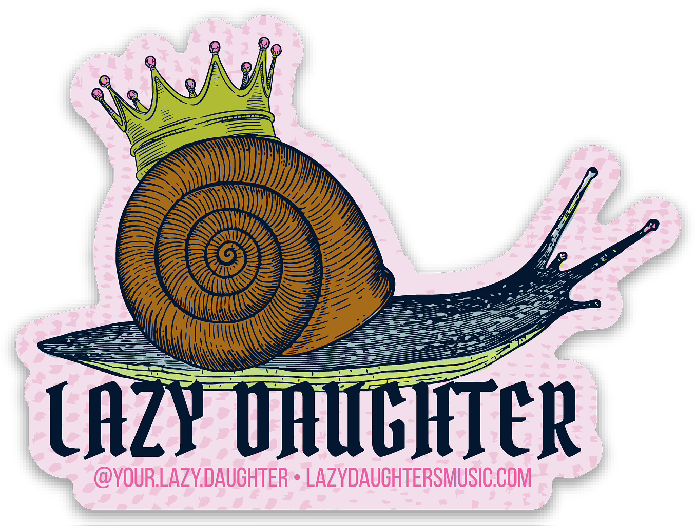 Snail Queen Sticker